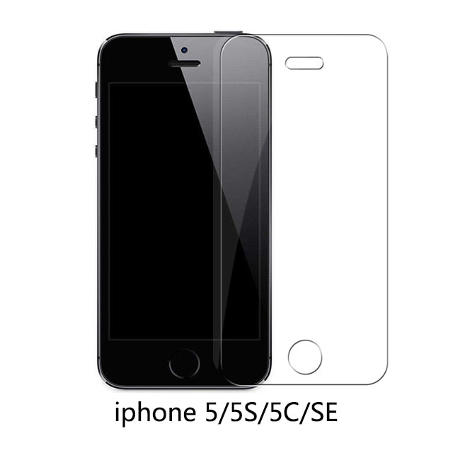 Protective tempered glass for iphone 6 7 5 s se 6 6s 8 plus