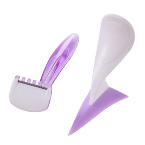 Women Bikini Dedicated Privates Shaving Stencil Sexy Hair Razor Tool