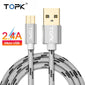 Fast Data Sync Charging Cable For Samsung Huawei Xiaomi LG Andriod Microusb Mobile Phone Cables