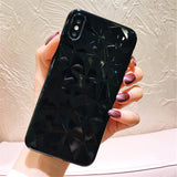 Lovebay Diamond Texture Case For iPhone 6 6s 7 8 Plus X XR XS Max