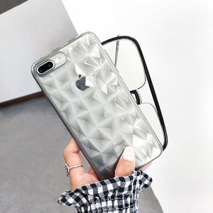 Lovebay Diamond Texture Case For iPhone 6 6s 7 8 Plus X XR XS Max