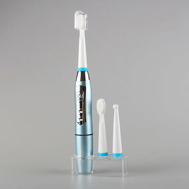 Electric Toothbrush with 3 Replacement Brush